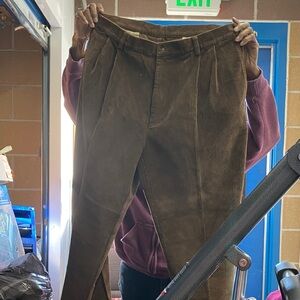 Men's Brown Corduroy Pants